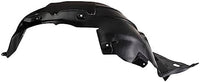 Front Engine Splash Shield Under Cover + Fender Liners Plastic Left Driver & Right Passenger Side Direct Replacement Compatible with 2008-2012 Honda Accord HO1248138 HO1249138