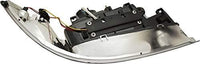 Set Of 2 Front Head Lights Assembly Halogen Plastic Left Driver & Right Passenger Side Direct Replacement Compatible With 1998-2002 Lincoln Town Car FO2502158 FO2503158