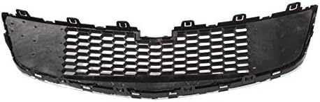 Front Bumper Grille Chrome Shell/Painted Black Insert Direct Replacement Compatible With 2011-2014 Chevrolet Cruze GM1200624 95225615