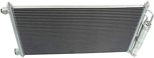 Front A/C Condenser Aluminum Core Direct Replacement Compatible With 2007-2012 Nissan Versa / 2009-2014 Cube NI3030163 92100ZW40D