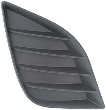 Set Of 2 Front Fog Light Cover Textured Plastic Left Driver & Right Passenger Side Direct Replacement Compatible With 2014-2016 Toyota Corolla TO1039170 TO1038170