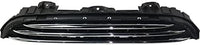 Front Grille Textured Shell And Insert Plastic With Chrome Molding Direct Replacement Compatible With 2014-2021 Mini Cooper MC1200105 51137335529