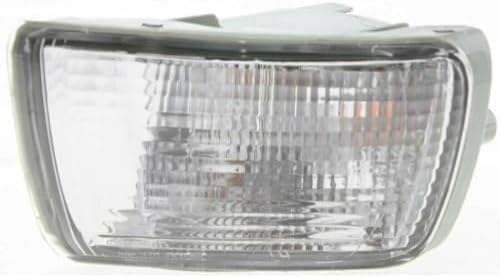 Set Of 2 Front Signal Light Assembly Lens And Housing Plastic Left Driver & Right Passenger Side Direct Replacement Compatible With 2003-2005 Toyota 4Runner TO2533112 TO2532112