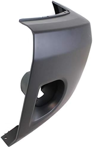 Set Of 2 Front Bumper End Cap Primed Plastic Left Driver & Right Passenger Side Direct Replacement Compatible With 2008-2015 Nissan Titan NI1005148 NI1004148 62024ZR00A 62025ZR00A