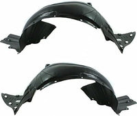 Set Of 2 Front Fender Liner Right Passenger & Left Driver Side Direct Replacement Compatible With 2000-2003 Honda S2000 HO1251105 HO1250105 74101S2A020 74151S2A020