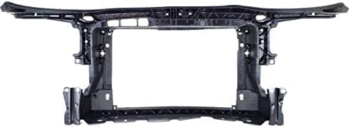 Front Radiator Support Assembly Plastic With Steel Direct Replacement Compatible With 2009-2013 Audi A3 AU1225126 8P0805588L