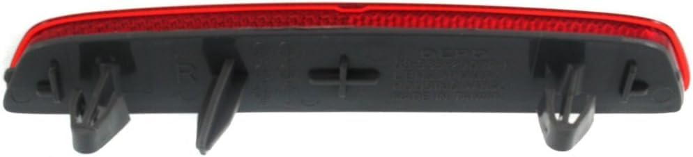 Rear Bumper Reflector Right Passenger Direct Replacement Compatible With 2010-2015 GMC Terrain / 2013-2016 Chevrolet Trax GM1185109 22950586