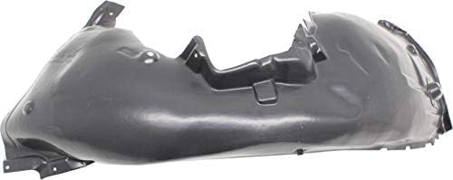 Front Fender Liner Rear Section Left Driver Side Direct Replacement Compatible With 2017-2019 Audi A4 AU1248133 8W0821171A-PFM