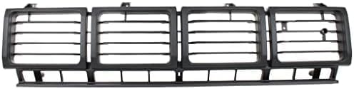 Front Grille Assembly Primed Shell And Insert Plastic Direct Replacement Compatible With 1980-1981 Toyota Pickup TO1200143 5310092301