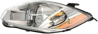 Set Of 2 Head Light Assembly Halogen Right Passenger & Left Driver Side Direct Replacement Compatible With 2006-2007 Mitsubishi Eclipse MI2502138 MI2503138 8301A507 8301A508