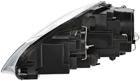 Front Head Light Right Passenger Side Direct Replacement Compatible With 2005-2010 Volkswagen Jetta / 2006-2009 Rabbit VW2503133 1K6941040B