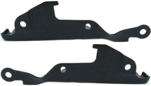 Set of 2 Front Hood Hinges Steel Right Passenger & Left Driver Side Direct Replacement Compatible with 1999-2006 Chevrolet Silverado GM1236110 GM1236109 12472770 12472769