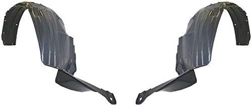 Set Of 2 Front Fender Liner Left Driver & Right Passenger Side Direct Replacement Compatible With 2002-2006 Honda CR-V HO1248116 HO1249116 74100S9A000 74150S9A000