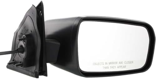 Set Of 2 Front Power Mirrors Non-Folding Non Heated Textured Right Passenger & Left Driver Side Direct Replacement Compatible With 2004-2012 Mitsubishi Galant MI1320127 MI1321127