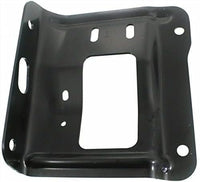 Front Bumper Inner + Mounting Plate Brackets Left Driver & Right Passenger Side Direct Replacement Compatible With 2011-2016 Ford F-Series Super Duty FO1067185 FO1066185 FO1067187