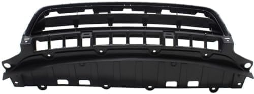 Front Bumper Grille Spoiler Assembly Textured Direct Replacement Compatible With 2009-2011 Honda Civic HO1036127 71107SNEA50