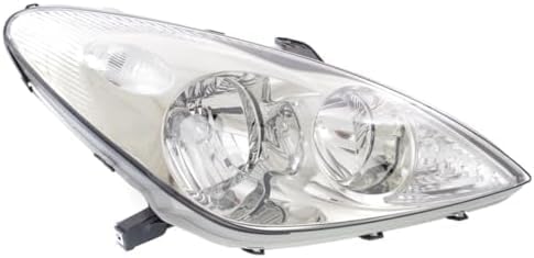 Set Of 2 Head Light Assembly Left Driver & Right Passenger Side Direct Replacement Compatible With 2002-2003 Lexus ES300 / 2004 ES330 LX2502114 LX2503114 8117033450 8113033450
