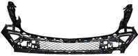 Front Bumper Center Upper Grille Textured Gray Plastic Direct Replacement Compatible With 2016-2019 Mercedes Benz GLE- Class MB1041123 1668853965