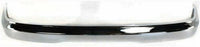 Front Bumper Chrome Steel + Lower Valance Panel Textured + Signal Lamp Left Driver & Right Passenger Side Direct Replacement Compatible With 1995-1997 Toyota Tacoma TO1002156