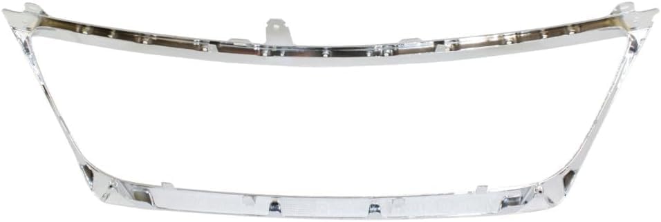 Front Grille Molding Outer Plastic Chrome Direct Replacement Compatible With 2007-2009 Lexus ES350 LX1202101 5271133080