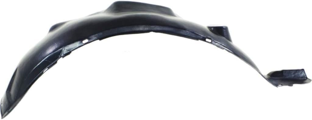 Front Fender Liner Left Driver Side Direct Replacement Compatible With 1993-1999 Volkswagen Golf/Jetta VW1248102 1H0809961A