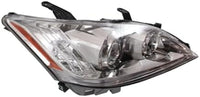 Set Of 2 Front Headlight Lens And Housing Right Passenger & Left Driver Side Direct Replacement Compatible With 2010-2011 Lexus ES350 LX2518116 LX2519116 8113033740 8117033740