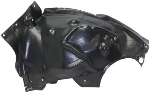 Front Fender Liner Rear Section Plastic Left Driver Side Direct Replacement Compatible With 2013-2019 BMW 3-Series BM1248148 51717356821-PFM