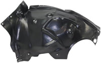 Front Fender Liner Rear Section Plastic Left Driver Side Direct Replacement Compatible With 2013-2019 BMW 3-Series BM1248148 51717356821-PFM