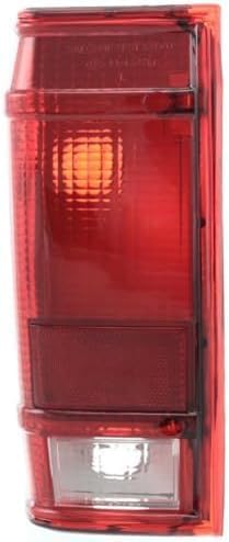 Set Of 2 Tail Light Lens And Housing Right Passenger & Left Driver Side Direct Replacement Compatible With 1991-1992 Ford Ranger FO2800143 FO2801143 F1TZ13405C F1TZ13404C