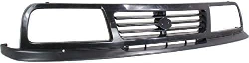 Front Grille Primed Shell And Insert Plastic Direct Replacement Compatible With 1991-1995 Suzuki Sidekick SZ1200102 7211156B11