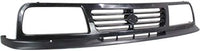 Front Grille Primed Shell And Insert Plastic Direct Replacement Compatible With 1991-1995 Suzuki Sidekick SZ1200102 7211156B11