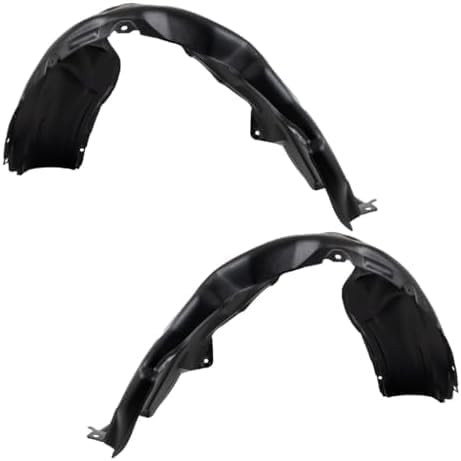 Set of 2 Front Fender Liner Plastic Left Driver & Right Passenger Side Direct Replacement Compatible with 2012-2014 Toyota Camry TO1249166 TO1248166 5387506170 5387606170