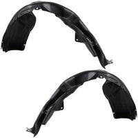 Set of 2 Front Fender Liner Plastic Left Driver & Right Passenger Side Direct Replacement Compatible with 2012-2014 Toyota Camry TO1249166 TO1248166 5387506170 5387606170