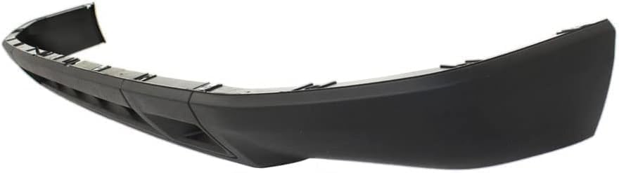 Front Bumper + Grille Chrome Shell & Insert + Lower Valance Textured + Head Lights Left Driver And Right Passenger Side Direct Replacement Compatible With 2008-2019 Ford Econoline Van