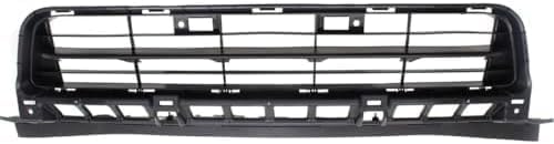 Front Bumper Grille Spoiler Assembly Textured Direct Replacement Compatible With 2009-2011 Honda Civic HO1036127 71107SNEA50