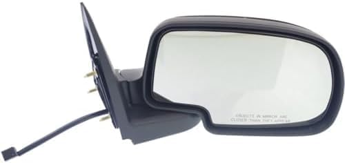 Set Of 2 Front Mirrors Primed Non-Towing Manual Folding Non-Heated Left Driver & Right Passenger Side Direct Replacement Compatible With 1999-2002 Chevrolet Silverado/GMC Sierra