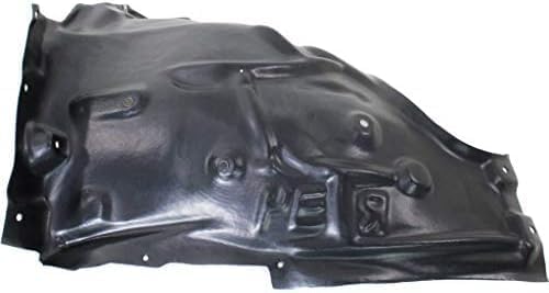 Front Fender Liner Rear Section Plastic Right Passenger Side Direct Replacement Compatible With 2014-2015 BMW 3-Series BM1249144 51717288908