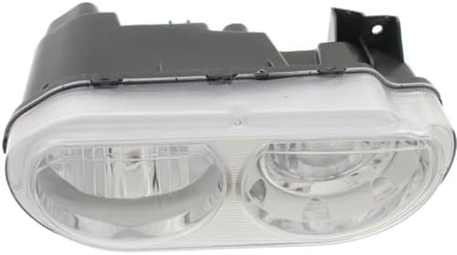 Set Of 2 Front Headlight Assembly Right Passenger & Left Driver Side Direct Replacement Compatible With 2008-2014 Dodge Challenger CH2519137 CH2518137 5028776AA 5028777AA
