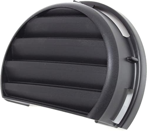 Set Of 2 Front Fog Light Cover Textured Left Driver & Right Passenger Side Direct Replacement Compatible With 2006-2011 Chevrolet HHR GM1039111 GM1038111 22714710 22714709