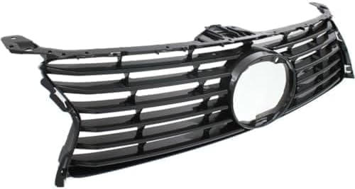 Front Grille Painted Gray Shell And Insert Plastic Direct Replacement Compatible With 2013-2015 Lexus GS450h / 2013-2016 GS350 LX1200141 5311130D90