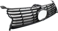 Front Grille Painted Gray Shell And Insert Plastic Direct Replacement Compatible With 2013-2015 Lexus GS450h / 2013-2016 GS350 LX1200141 5311130D90