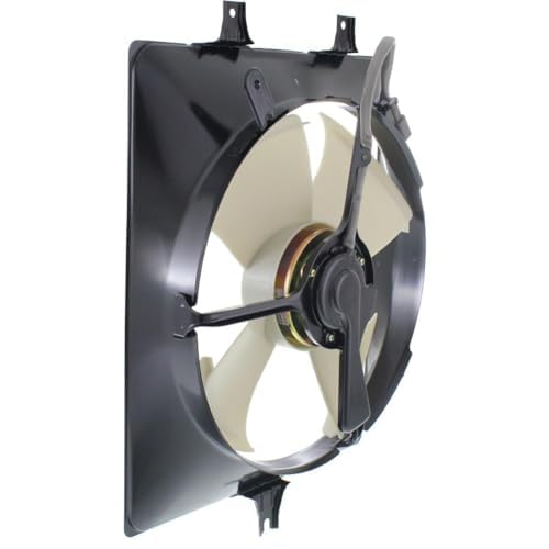 Front A/C Fan Shroud Assembly Right Passenger Side Direct Replacement Compatible with 2004-2008 Acura TL AC3113107 38615RDAA00