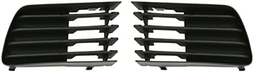Set Of 2 Front Fog Light Cover Primed Right Passenger & Left Driver Side Without Hole Direct Replacement Compatible With 2004-2009 Toyota Prius TO1039119 TO1038119 5311247020