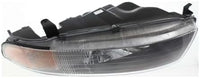 Set Of 2 Front Head Light Assembly Plastic Left Driver & Right Passenger Side Direct Replacement Compatible With 2002-2003 Mitsubishi Galant MI2502122 MI2503122 MR972843 MR972844