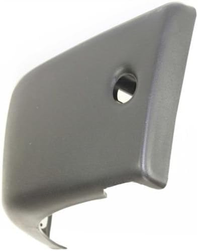 Set Of 2 Front Bumper End Cap Primed Left Driver & Right Passenger Side Direct Replacement Compatible With 1984-1989 Toyota 4Runner TO1005116 TO1004157 5210289106 5210389106