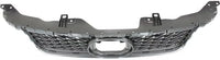 Front Grille Painted Dark Gray Shell And Insert Plastic Direct Replacement Compatible With 2011-2013 Lexus CT200h LX1200143 5311176030