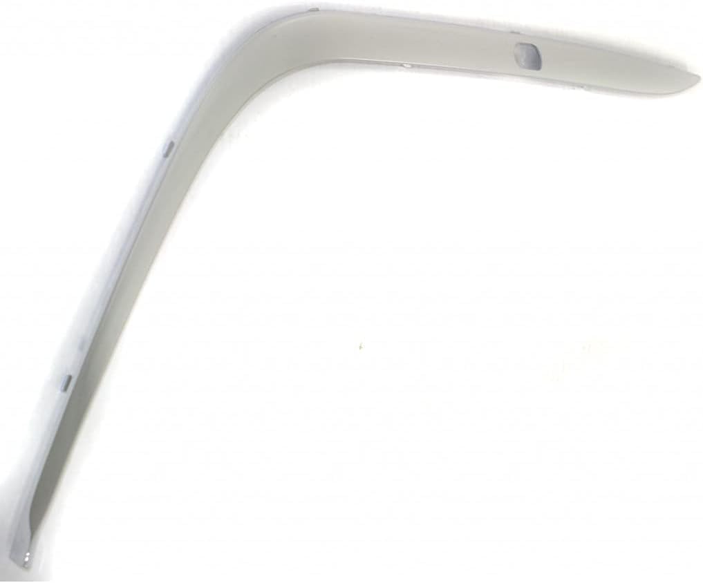 Front Bumper Outer Cover Molding Chrome Left Driver Side Direct Replacement Compatible With 1995-2007 BMW 7-Series BM1046104 51118168105