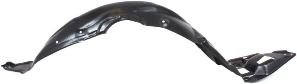 Front Fender Liner Left Driver Side Direct Replacement Compatible With 2009-2010 Pontiac Vibe GM1248210 19183911