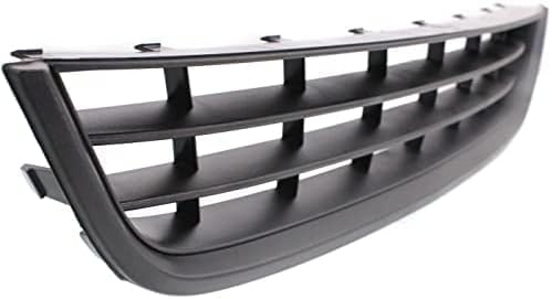 Front Bumper Center Lower Grille Primed Plastic Direct Replacement Compatible With 2009-2012 Volkswagen CC / 2009-2010 Passat CC VW1036117 3C88536779B9