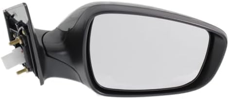 Set Of 2 Front Power Mirror Manual Folding Non-Heated Primed Left Driver & Right Passenger Side Direct Replacement Compatible With 2015-216 Hyundai Elantra HY1321220 HY1320220
